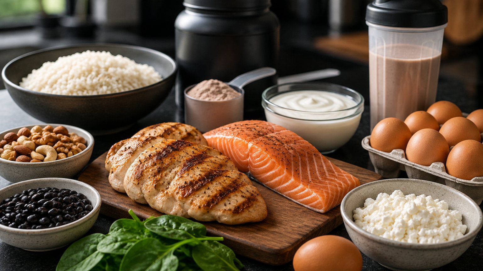 Illustration till Protein per dag – hur mycket behövs för muskler?