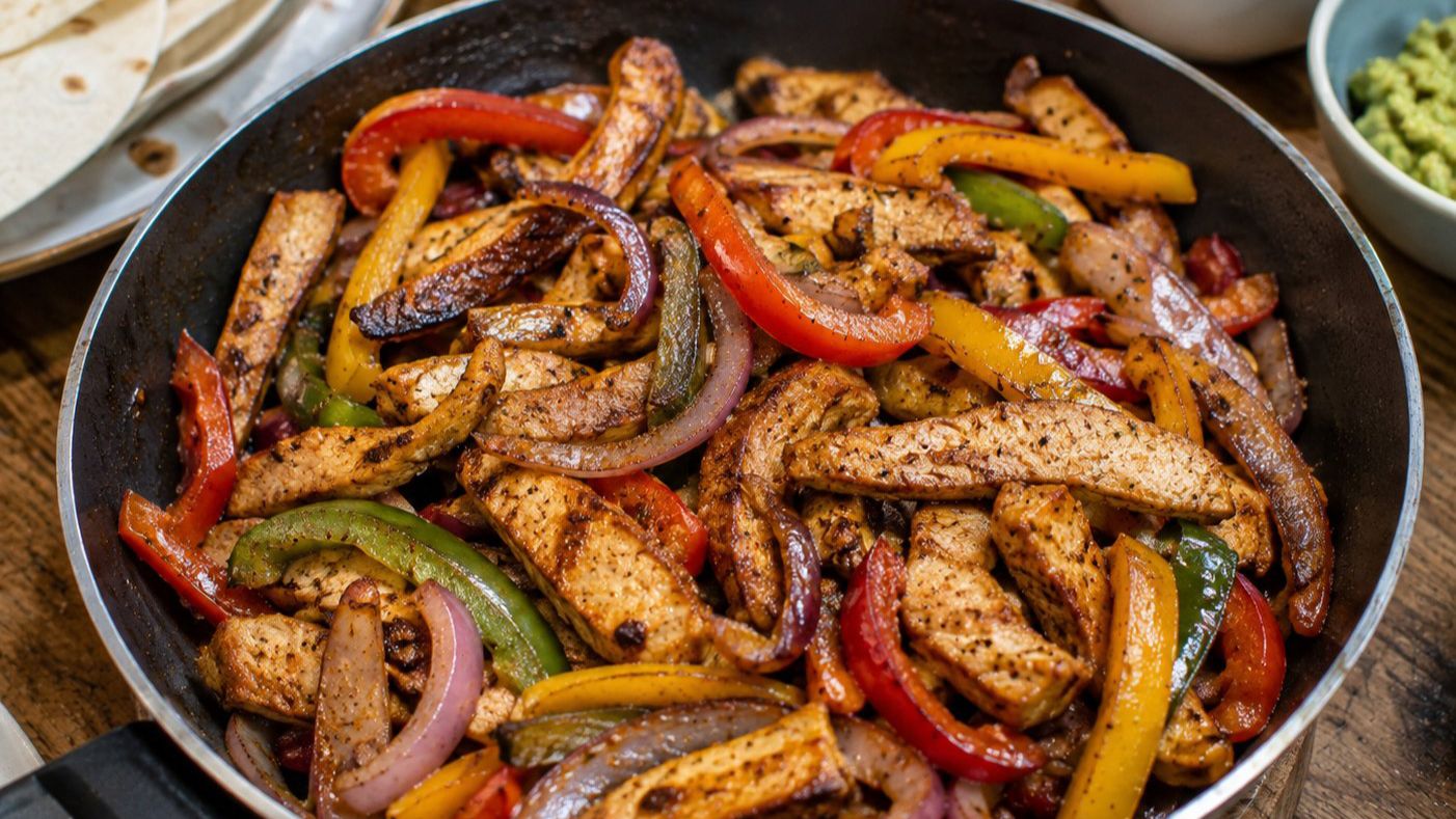 Kycklingfajitas – färdiglagat recept